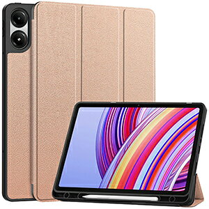 POCO Pad �P�[�X �ϏՌ� �J�o�[ �V���I�~ Xiaomi POCO �p�b�h 12.1�C���` 2024���f�� �蒠�^�J�o�[ TPU+PU���U�[�� �I�[�g�X���[�v�@�\ ������� �����₷�� ����h�~ �X�^���h�@�\ �J�b�R���� ������