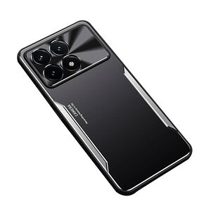 �V���I�~ Xiaomi POCO F6 Pro �P�[�X �J�o�[ ����ق��肩���� CASE 2�d�\�� TPU&�A���~ �w�ʃA���~ �Ռ��h�~ �����������ӂ� �֗� ���p �l�C �w��h�~ POCO F6 Pro�J�o�[ �ϏՌ��J�o�[ �w�ʃJ�o�[ �\
