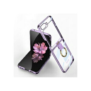 Samsung Galaxy Z Flip6 5G �P�[�X �܂肽���݌^ Android �X�}�z�A�N�Z�T���[ PC �v���X�`�b�N�� �����O�t�� CASE �ϏՌ� �y�� ���� �����₷�� ���킢�� �S�ʕی� ������� �J�b�R���� �Ռ��ɋ��� �֗� 