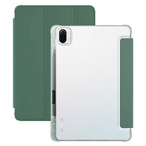 Xiaomi POCO Pad Pad 5 �P�[�X �ϏՌ� �J�o�[ �V���I�~ Xiaomi POCO �p�b�h 12.1�C���` 2024���f�� �蒠�^�J�o�[ �N���A�o�b�N�P�[�X TPU+PU���U�[�� �I�[�g�X���[�v�@�\ ������� �����₷�� ����h�~ �X