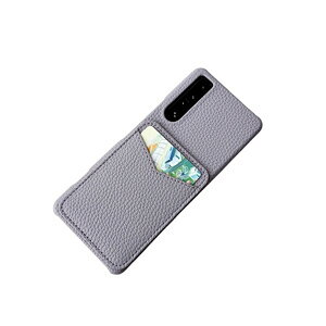 SONY Xperia 1 VI Xperia 10 VI �P�[�X �ϏՌ� �J�o�[ �^�t�Ŋ�� PU���U�[ �w�ʃJ�[�h�|�P�b�g �Ռ��z�� �����h�~ ������� �J�b�R���� �l�C �Ռ��ɋ��� �\�j�[ �G�N�X�y���A 1 VI �G�N�X�y���A 10 VI �w