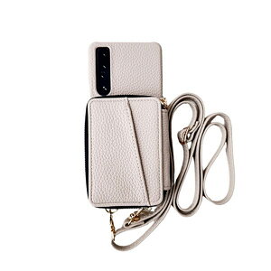 SONY Xperia 1 VI Xperia 10 VI �P�[�X �ϏՌ� �J�o�[ �^�t�Ŋ�� PU���U�[ �w�ʃJ�[�h�|�P�b�g �X�g���b�v�t�� ���K���� ������� �J�b�R���� �l�C �Ռ��ɋ��� �����h�~ �\�j�[ �G�N�X�y���A 1 VI �G�N