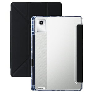 Lenovo Tab K11 �P�[�X �ϏՌ� �J�o�[ ���m�{ �^�u K11 ZADG0015JP/ZADC0062JP 10.95�C���`/�^ TPU+PU���U�[�� �N���A�o�b�N�P�[�X �������� ������� Tab Pen�̎��[�@�\ �����₷�� ����h�~ �X�^���h�@�\ ��