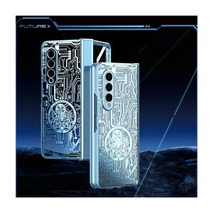 TX MNV[ Samsung Galaxy Z Fold6 5G P[X Jo[ ܂肽݌^AndroidX}zANZT[ PC vX`bN bLdグ tBt CASE ϏՌJo[ y n ₷ 