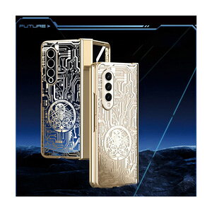 TX MNV[ Samsung Galaxy Z Fold6 5G P[X Jo[ ܂肽݌^AndroidX}zANZT[ PC vX`bN bLdグ tBt CASE ϏՌJo[ y n ₷ 