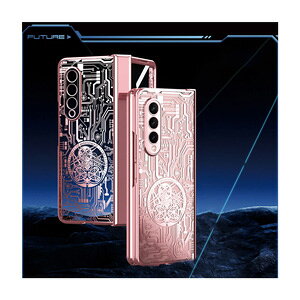TX MNV[ Samsung Galaxy Z Fold6 5G P[X Jo[ ܂肽݌^AndroidX}zANZT[ PC vX`bN bLdグ tBt CASE ϏՌJo[ y n ₷ 