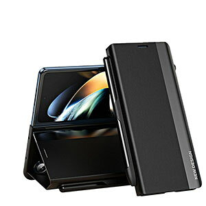 サムスン ギャラクシー Samsung Galaxy Z Fold6 5G ケース カバー 手帳型 PC&PUレザー ブラケット付き 耐衝撃カバー スタンド機能 持ちやすい 汚れ防止 ブック型 便利性の高い 人気 手帳型カバー