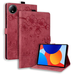 Xiaomi Redmi Pad SE 8.7�C���` �P�[�X �蒠�^ �J�o�[ ���h�~ �p�b�h SE 2024���f�� TPU+PU���U�[�f�ސ� �ԕ� �֗� �l�C �������� ������� �����₷�� ����h�~ �J�[�h���[ �X�^���h�@�\ �J�b�R���� ��