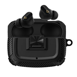 Beats Studio Buds+ �P�[�X �ϏՌ� �J�o�[ TPU�f�ނ̃J�o�[ �Ɨ��ȃ{�^���t�� �C���z���E�w�b�h�z�� �r�[�c �X�^�W�I �o�b�Y �v���X �A�N�Z�T���[ CASE �����h�~ ���[ �ی� �n�� ���p ���� �l�C ����
