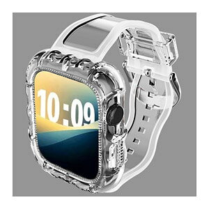 �A�b�v�� �A�b�v���E�H�b�`10 Apple Watch Series 10 42mm/46mm�E�F�A���u���[���E�X�}�[�g�E�H�b�` �N���A �g�` ���� �o���h TPU�f�� �r���v�x���g �x���g �l�C �����x���g �ւ��x���g �}���`�J���[ 