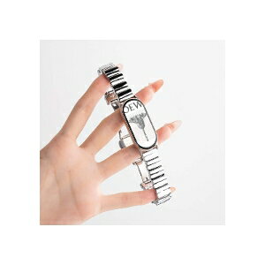 �V���I�~ Xiaomi Smart Band 9 Band 8 �E�F�A���u���[���E�X�}�[�g�E�H�b�` ���� �o���h �I�V������ �����X�e�����X �r���v�x���g �����p �x���g �ւ��x���g �ȒP���� �u�₩ �g�тɕ֗� �������� 