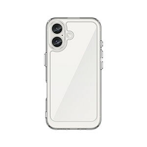 �A�b�v�� �A�C�t�H�� Apple iPhone 16 16 Plus 16 Pro 16 Pro Max �P�[�X �J�o�[ TPU&PC �N���A�P�[�X ���� �w�ʃJ�o�[ ���킢�� �l���̏Ռ��z���⋭ CASE �����₷�� �y�� �Ռ��h�~ �����h�~ �Y��� �J���t