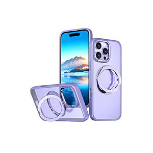 �A�b�v�� �A�C�t�H�� Apple iPhone 16 16 Plus 16 Pro 16 Pro Max �P�[�X �J�o�[ TPU&PC �N���A�P�[�X ���� �w�ʃJ�o�[ ���킢�� �����O�t�� �X�^���h�@�\ CASE �����₷�� �y�� �Ռ��h�~ �����h�~ ���C����