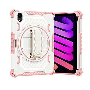 Apple iPad mini 7 P[X ϏՌ Jo[ 2024f ^ubgی X^h@\t oht 360x] ق肩 2d\ TPU&PCf   ֗̍ lC  8.3C