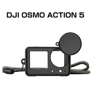 DJI OSMO ACTION 5 PRO IX ANV5 {̕یP[X+YیJo[ _̂VRfސ ϏՌ DJIpANZT[ ֗ p Xgbvt lC   ^ ֗