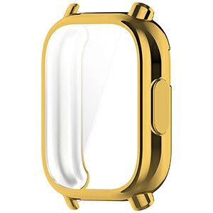 Xiaomi Redmi Watch 5 Active/Watch 5 Lite �P�[�X �E�F�A���u���[���E�X�}�[�g�E�H�b�` TPU�f�� �N���A ���b�L�d�グ �V���v���� ��̌^ �t���ی� �����h�~ �l�C ���� �V���I�~ ���b�h�~�E�H�b�`5�A�N