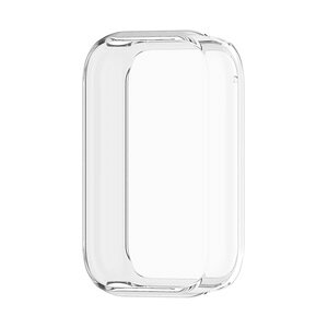 �V���I�~ Xiaomi Smart Band 9 Pro �P�[�X �E�F�A���u���[���E�X�}�[�g�E�H�b�` �t���J�o�[ �t���ی� �N���A ���b�L�d�グ TPU�f�� �V���v���� ��̌^ �X�}�[�g�E�H�b�` �\�t�g�J�o�[ �V���I�~ CASE 