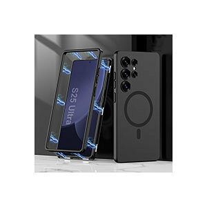 �T���X�� Samsung Galaxy S25 Ultra �P�[�X �J�o�[ ���C�����X�[�d���T�|�[�g �Ռ��ɋ��� PC�f�� ���C�݌v �}�O�l�b�g �����������ӂ� �֗� ���p �l�C �X�}�z�ی� �w�ʃJ�o�[ ������� �J�b�R���� ��