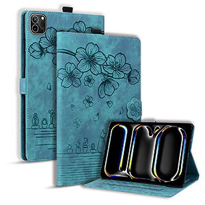 Apple iPad (A16`bv) 11 11C` iPad Air 11C` (M3`bv) 2025Ntf P[X Jo[ ^ubgP[X ϏՌJo[ CASE ^ 蒠^Jo[ J[h[ X^h@\ ubN^ PUU