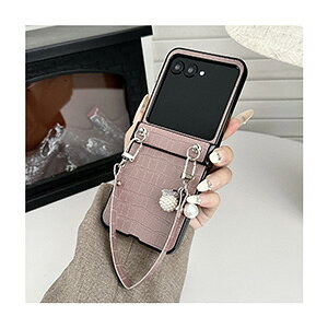 Motorola razr 60/razr 60d /razr 60s �Ή� razr 60 Ultra �P�[�X �J�o�[ �܂肽���݌^ PU���U�[�f�� �N���R�_�C���� �X�g���b�v�t�� �y�� �X�}�z�ی�P�[�X CASE ������ �ϏՌ� �����₷�� ������� �S�ʕی�