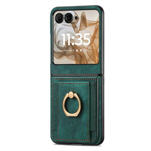 Motorola razr 60/razr 60d /razr 60s 対応 razr 60Ultra ケース カバー 折りたたみ型 PUレザー素材 カード収納 360°回転しスタンド 軽量 スマホ保護ケース CASE 高級感 耐衝撃 実用 おすすめ おしゃれ 全面保