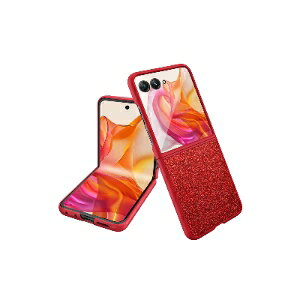 Motorola razr 60/razr 60d /razr 60s �Ή� �P�[�X �܂肽���݌^ PC&PU���U�[&�����K���X�f�� ���K�Ȕ��G�� �X�}�z�ی�P�[�X �n�[�h�J�o�[ CASE �y�� �ϏՌ� ������ �����₷�� �������� ������� �S�ʕ�