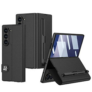 サムスン ギャラクシー Z フォールド7 5G Samsung Galaxy Z Fold7 5G ケース 手帳型 カバー PUレザー+PC+強化ガラス CASE 耐衝撃カバー スタンド機能 ペンシル収納 衝撃防止 カッコいい 汚れ防止 便利 実