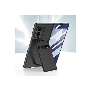 �T���X�� �M�����N�V�[ Z �t�H�[���h7 5G Samsung Galaxy Z Fold7 5G �P�[�X �J�o�[ PC+�����K���X CASE �ϏՌ��J�o�[ �X�^���h�@�\ �J�[�h���[ �Ռ��h�~ �J�b�R���� ����h�~ �֗� ���p �l�C �������� 
