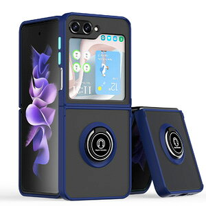 Samsung Galaxy Z Flip7 �M�����N�V�[ Z �t���b�v7 5G �P�[�X �ϏՌ� �J�o�[ �����O�t�� �X�^���h�@�\ �܂肽���݌^ �P�[�X ����ق��肩���� TPU��PC�f�� �y�� �����₷�� �J�b�R���� �֗� ���p �l