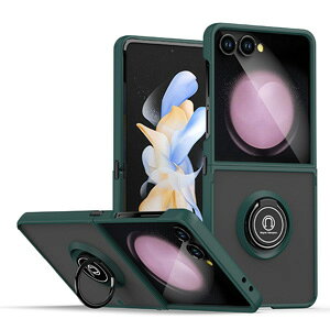 Samsung Galaxy Z Flip7 �M�����N�V�[ Z �t���b�v7 5G �P�[�X �ϏՌ� �J�o�[ �����O�t�� �X�^���h�@�\ �܂肽���݌^ �P�[�X ����ق��肩���� TPU��PC�f�� �y�� �����₷�� �J�b�R���� �֗� ���p �l