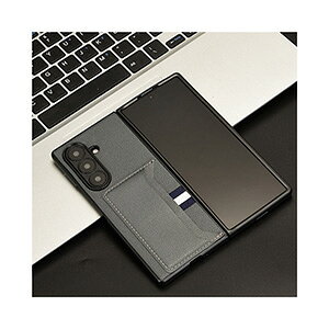 Samsung Galaxy Z Fold7 �P�[�X �ϏՌ� �J�o�[ �܂肽���݌^ �X�}�z�A�N�Z�T���[ PU���U�[+PC�f�� �J�[�h���[ �Ռ��z�� �y�� �����₷�� ���p �l�C �������� ������� �֗����̍��� �T���X�� �M����