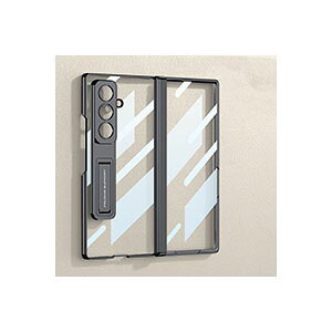 �T���X�� �M�����N�V�[ Z �t�H�[���h7 5G Samsung Galaxy Z Fold7 5G �P�[�X �J�o�[ PC+�����K���X ����ق��肩���� CASE �ϏՌ��J�o�[ �X�^���h�@�\ �Ռ��h�~ �J�b�R���� ����h�~ �֗� ���p �l�C ��