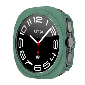 �T���X�� Samsung Galaxy Watch Ultra 2025 �E�F�A���u���[���E�X�}�[�g�E�H�b�` �P�[�X TPU�f�� �V���v���� �J�o�[ �M�����N�V�[ CASE �ϏՌ� �֗� ���p �y�� �l�C �E�H�b�` �V���[�Y ������� �J�b�R��