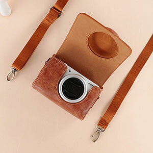 SONY VLOGCAM ZV-1 II ZV-1M2 �P�[�X �ی�J�o�[ ���� ���[�|�[�`�o�b�O�J�o�� PU���U�[ �ی�P�[�X �V�����_�[�X�g���b�v�t�� �ϏՌ� �\�j�[�p�A�N�Z�T���[ �֗� ���p �l�C �������� ������� �֗�