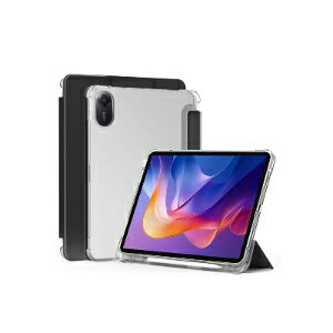 Xiaomi Redmi Pad 2 �P�[�X �N���A �ϏՌ� �J�o�[ PU���U�[ �N���A�o�b�N�P�[�X ������� �����₷�� ����h�~ �X�^���h�@�\ �I�[�g�X���[�v�@�\ �������� �^�u���b�g�P�[�X �J�b�R���� �V���I�~ 