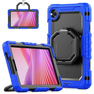 Lenovo Tab One �P�[�X �ϏՌ� �J�o�[ ���m�{ �^�u ���� ZAF00066JP 8.7�C���`/�^ �^�u���b�g�ی� �X�^���h�@�\�t�� 360�x��]�ł��܂� ����ق��肩���� �V�����_�[�X�g���b�v �l�C �������� ����