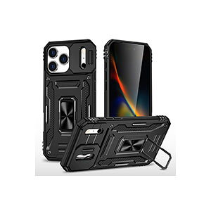 �A�b�v�� �A�C�t�H�� Apple iPhone 17 17 Air 17 Pro 17 Pro Max�P�[�X �J�o�[ TPU&PC�f�� �����Y�ی� �����O�t�� �X�^���h�@�\ �w�ʃJ�o�[ CASE �����₷�� �y�� �Ռ��h�~ �����h�~ �J���t�� �l�C iPhone 17 �P