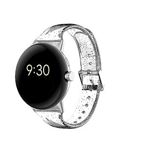 Google Pixel Watch 4 41mm/45mm �E�F�A���u���[���E�X�}�[�g�E�H�b�` ���� �o���h TPU�f�� �r���v�x���g �X�|�[�c �x���g �����p �x���g �ւ��x���g �ȒP���� �u�₩ �g�тɕ֗� �������� ������� �x