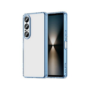 SONY Xperia 10 VII クリア ケース 耐衝撃 カバー タフで頑丈 TPU+PC素材 衝撃吸収 エアクッション加工落とし防止 おしゃれ カッコいい 便利 実用 人気 衝撃に強い ソニー エクスペリア 10 VII 透明の