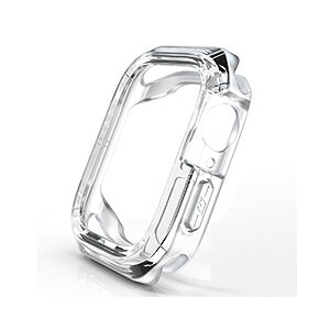 Apple Watch Series 11 42mm/46mm クリアケース ウェアラブル端末・スマートウォッチ TPU+PC素材 マルチカラー シンプルで スケルトン ハードケース アップル アップルウォッチ11 かわいい エレガント C