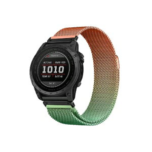 �K�[�~�� Garmin fenix 8 Pro AMOLED/MicroLED 51mm�p�̂��G���K���g�� �����ȒP �����X�e�����X QuickFit�E�H�b�`�o���h �������X�g�o���h �x���g ���� �o���h