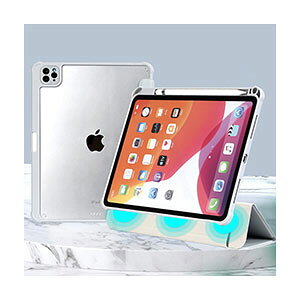 Apple iPad Pro 11C` (M5) P[X ϏՌ Jo[ ACpbh v 11^ ^ubgیP[X CASE TPU+AN+PU ֗ I[gX[v X^h@\  lC   ₷