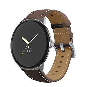 Google Pixel Watch 4 41/45mm �E�F�A���u���[���E�X�}�[�g�E�H�b�` ���� �o���h PU���U�[�f�� �r���v�x���g �X�|�[�c �x���g �����p �x���g �ւ��x���g �ȒP���� �u�₩ �g�тɕ֗� �������� ������