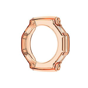 Amazfit T-Rex 3 Pro 44mm 48mm �N���A �P�[�X �E�F�A���u���[���E�X�}�[�g�E�H�b�` �P�[�X TPU�f�� �V���v���� CASE �ϏՌ� �ȒP���� ������� �J�b�R���� �֗� ���p �y�� �l�C �X�}�[�g�E�H�b�` �A�}