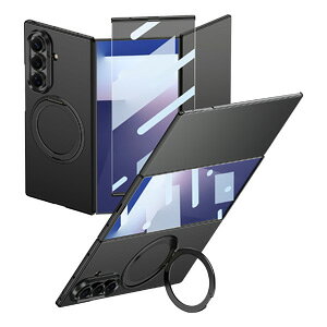 �T���X�� �M�����N�V�[ Samsung Galaxy Z TriFold �P�[�X �J�o�[ �܂肽���݌^ �O�܂� PC+�����K���X�f�� �ϏՌ��J�o�[ �X�^���h�@�\ �P�[�X CASE �Ռ��h�~ �n�[�h�P�[�X �J�b�R���� �֗� �l�C �J�o