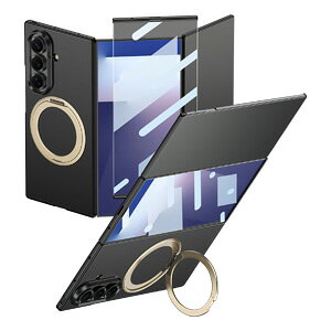 �T���X�� �M�����N�V�[ Samsung Galaxy Z TriFold �P�[�X �J�o�[ �܂肽���݌^ �O�܂� PC+�����K���X�f�� �ϏՌ��J�o�[ �X�^���h�@�\ �P�[�X CASE �Ռ��h�~ �n�[�h�P�[�X �J�b�R���� �֗� �l�C �J�o