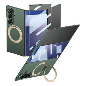 �T���X�� �M�����N�V�[ Samsung Galaxy Z TriFold �P�[�X �J�o�[ �܂肽���݌^ �O�܂� PC+�����K���X�f�� �ϏՌ��J�o�[ �X�^���h�@�\ �P�[�X CASE �Ռ��h�~ �n�[�h�P�[�X �J�b�R���� �֗� �l�C �J�o