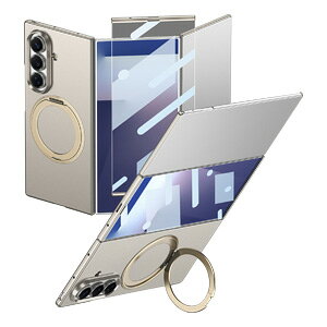 �T���X�� �M�����N�V�[ Samsung Galaxy Z TriFold �P�[�X �J�o�[ �܂肽���݌^ �O�܂� PC+�����K���X�f�� �ϏՌ��J�o�[ �X�^���h�@�\ �P�[�X CASE �Ռ��h�~ �n�[�h�P�[�X �J�b�R���� �֗� �l�C �J�o