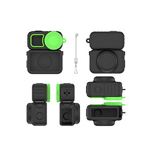 DJI Osmo Nano �P�[�X �J�o�[ �_��̂���V���R���f�ސ� �����Y�ی�J�o�[ �ϏՌ� �����h�~ �摜�`�����W���[���p�V���R���ی�J�o�[ �A�N�V�����J���� �A�N�Z�T���[ �֗� ���p �l�C ����