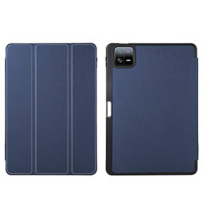 Xiaomi Poco Pad X1 11.2�C���` �P�[�X �蒠�^ �J�o�[ ���� �V���I�~ Poco Pad X1 11.2�^ PU���U�[�� �֗� �l�C �������� ������� �����₷�� ����h�~ �I�[�g�X���[�v �X�^���h�@�\ �������� �ϏՌ� �^